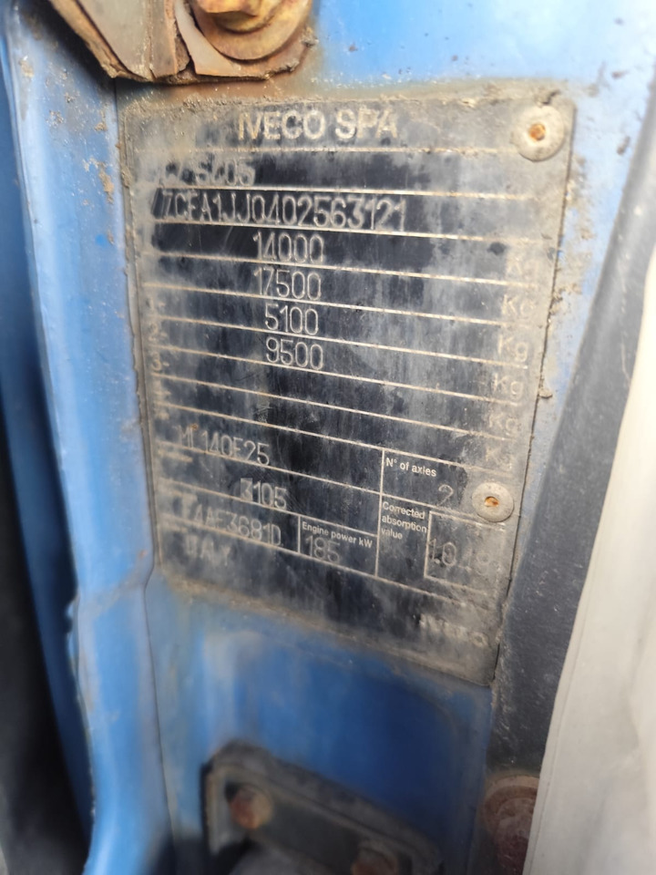 IVECO EUROCARGO 140E25 - Камион со кабинска шасија: слика 2 IVECO EUROCARGO 140E25 - Камион со кабинска шасија: слика 2