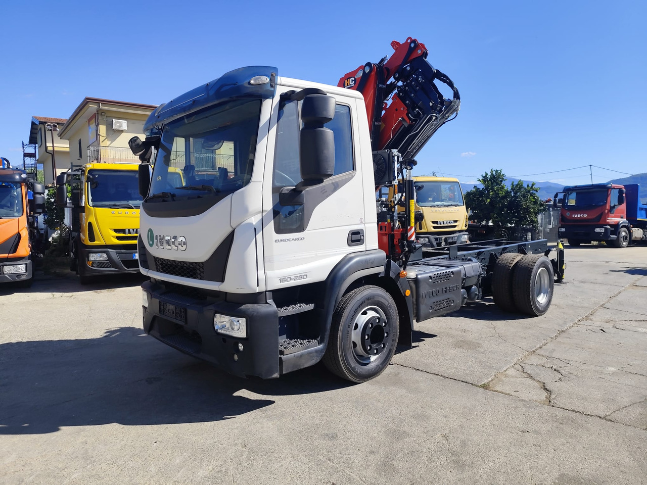 IVECO EUROCARGO 160-280 - Кипер, Камион со кран: слика 1 IVECO EUROCARGO 160-280 - Кипер, Камион со кран: слика 1