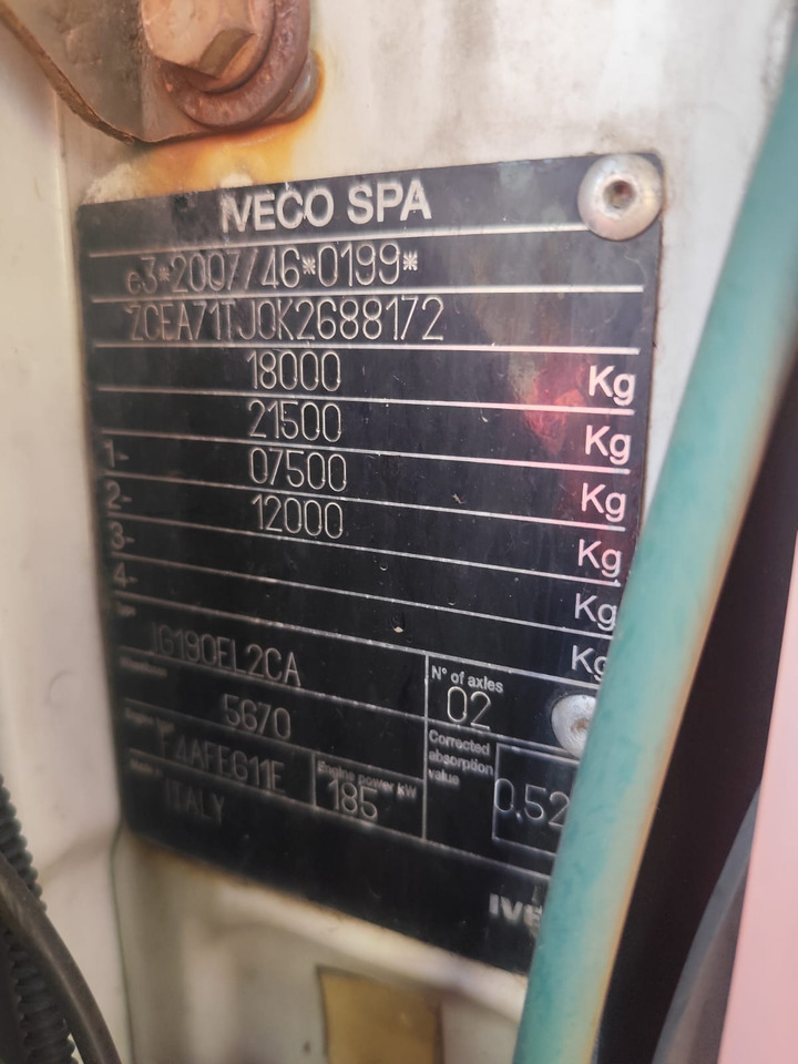 IVECO EUROCARGO 180-250 - Камион со кран, Камион со кран: слика 2 IVECO EUROCARGO 180-250 - Камион со кран, Камион со кран: слика 2