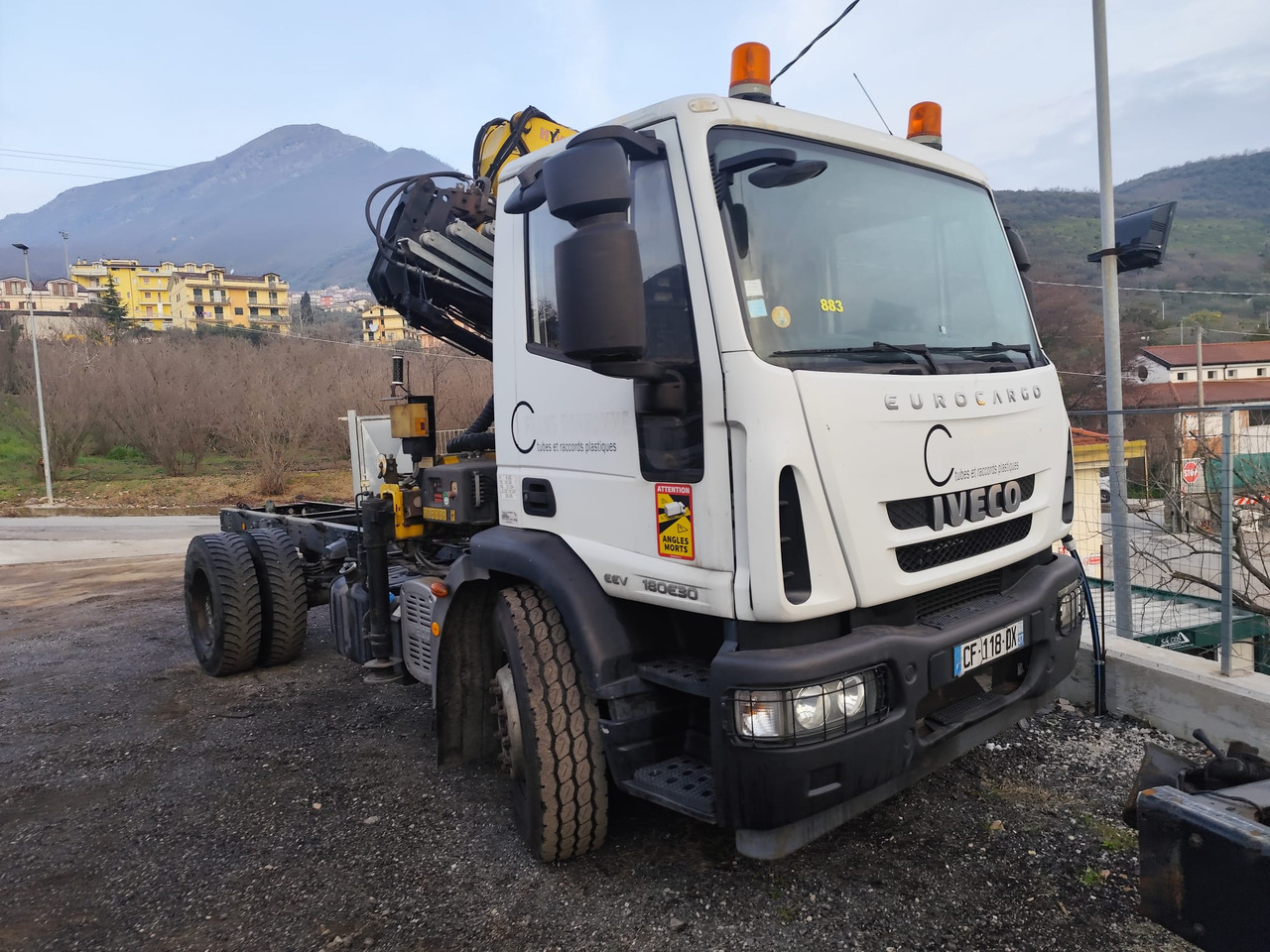 IVECO EUROCARGO 180E30 - Кипер, Камион со кран: слика 1 IVECO EUROCARGO 180E30 - Кипер, Камион со кран: слика 1