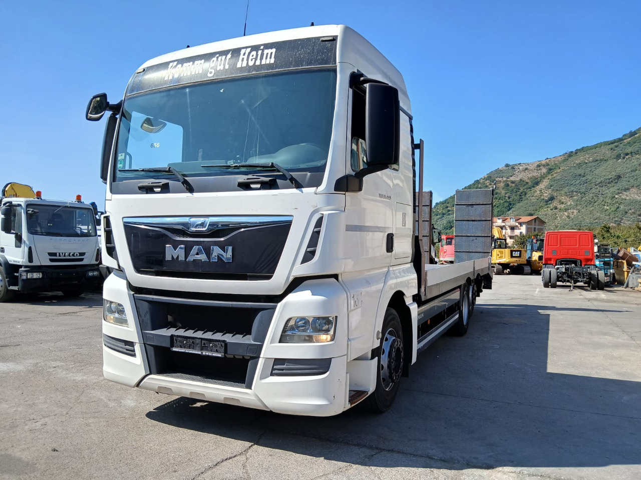 MAN TGX 26.440 - Камион со платформа: слика 1 MAN TGX 26.440 - Камион со платформа: слика 1