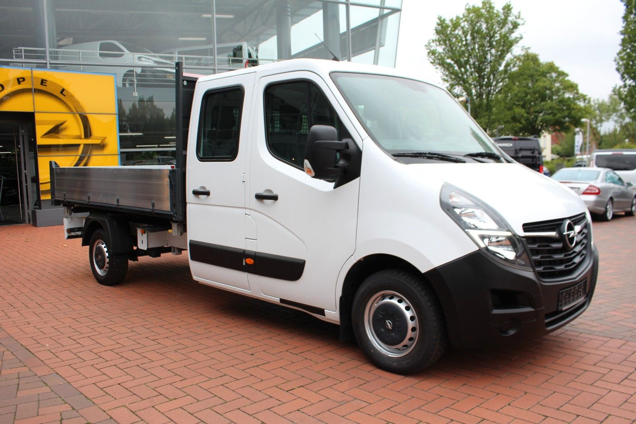 Opel Movano Doka Pritsche 3 Seiten Kipper AHK Klima - Комби кипер, Комби со двојна кабина: слика 1 Opel Movano Doka Pritsche 3 Seiten Kipper AHK Klima - Комби кипер, Комби со двојна кабина: слика 1