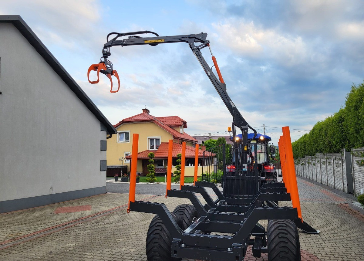 LOVOL Zestaw Traktor LOVOL M755 Przyczepa do drewna BMF 8TPro Stan Nowy Fabryczny - Шумски жнеач: слика 4 LOVOL Zestaw Traktor LOVOL M755 Przyczepa do drewna BMF 8TPro Stan Nowy Fabryczny - Шумски жнеач: слика 4