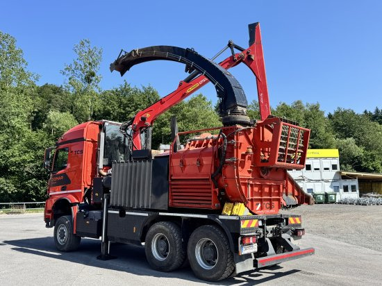 Mercedes-Benz ACTROS 6x4 DONAR 5810K ? Hack-LKW / Mobilhacker | TCS Umwelttechnik - Камион, Кршач на дрва: слика 3 Mercedes-Benz ACTROS 6x4 DONAR 5810K ? Hack-LKW / Mobilhacker | TCS Umwelttechnik - Камион, Кршач на дрва: слика 3