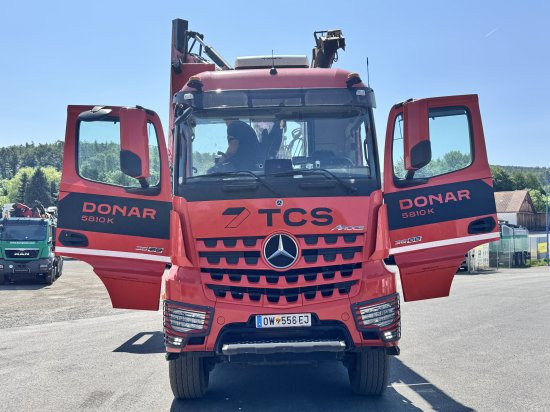 Mercedes-Benz ACTROS 6x4 DONAR 5810K ? Hack-LKW / Mobilhacker | TCS Umwelttechnik - Камион, Кршач на дрва: слика 4 Mercedes-Benz ACTROS 6x4 DONAR 5810K ? Hack-LKW / Mobilhacker | TCS Umwelttechnik - Камион, Кршач на дрва: слика 4