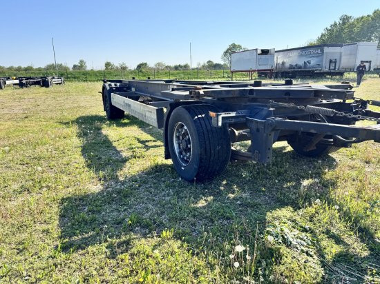 Krone AZ/DB07 Lafette - Транспортер на контејнер/ Приколка со променливо тело: слика 1 Krone AZ/DB07 Lafette - Транспортер на контејнер/ Приколка со променливо тело: слика 1