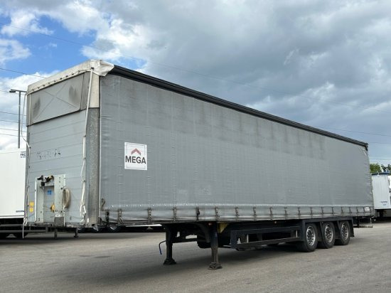 Schmitz SCB S3T, Varios, Curtainsider, Edscha-Verdeck - Полуприколка со церада: слика 1 Schmitz SCB S3T, Varios, Curtainsider, Edscha-Verdeck - Полуприколка со церада: слика 1