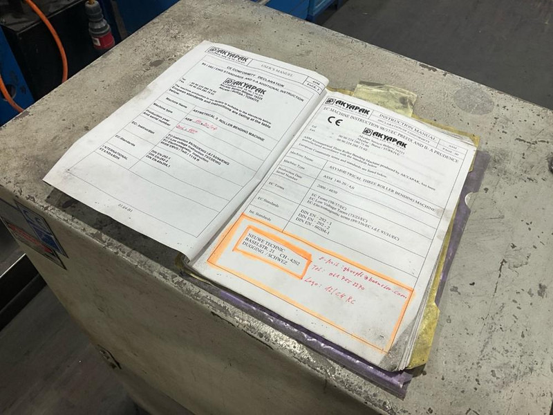 Машина за обработка на метал Akyapak ASM 140-20 4,0: слика 11 Машина за обработка на метал Akyapak ASM 140-20 4,0: слика 11