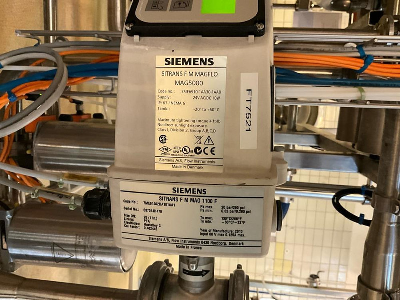 SIMENS Sitrans F M Magflo Mag5000 - Опрема за обработка на храна: слика 5 SIMENS Sitrans F M Magflo Mag5000 - Опрема за обработка на храна: слика 5
