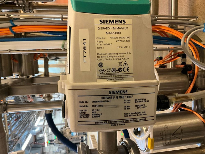 SIMENS Sitrans F M Magflo Mag5000 - Опрема за обработка на храна: слика 5 SIMENS Sitrans F M Magflo Mag5000 - Опрема за обработка на храна: слика 5