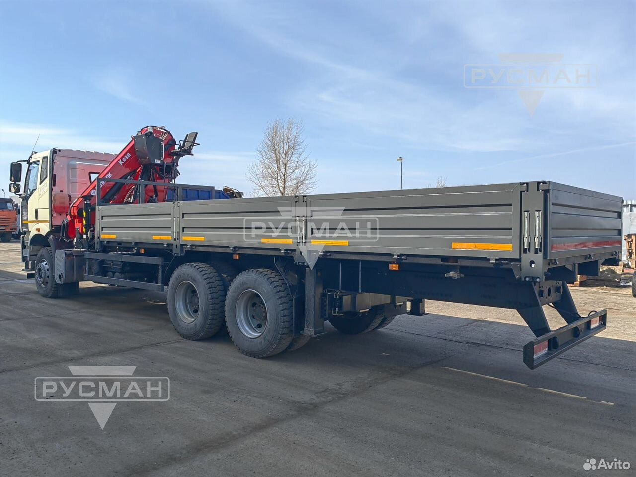 FAW 3250 - Камион со платформа, Камион со кран: слика 4 FAW 3250 - Камион со платформа, Камион со кран: слика 4