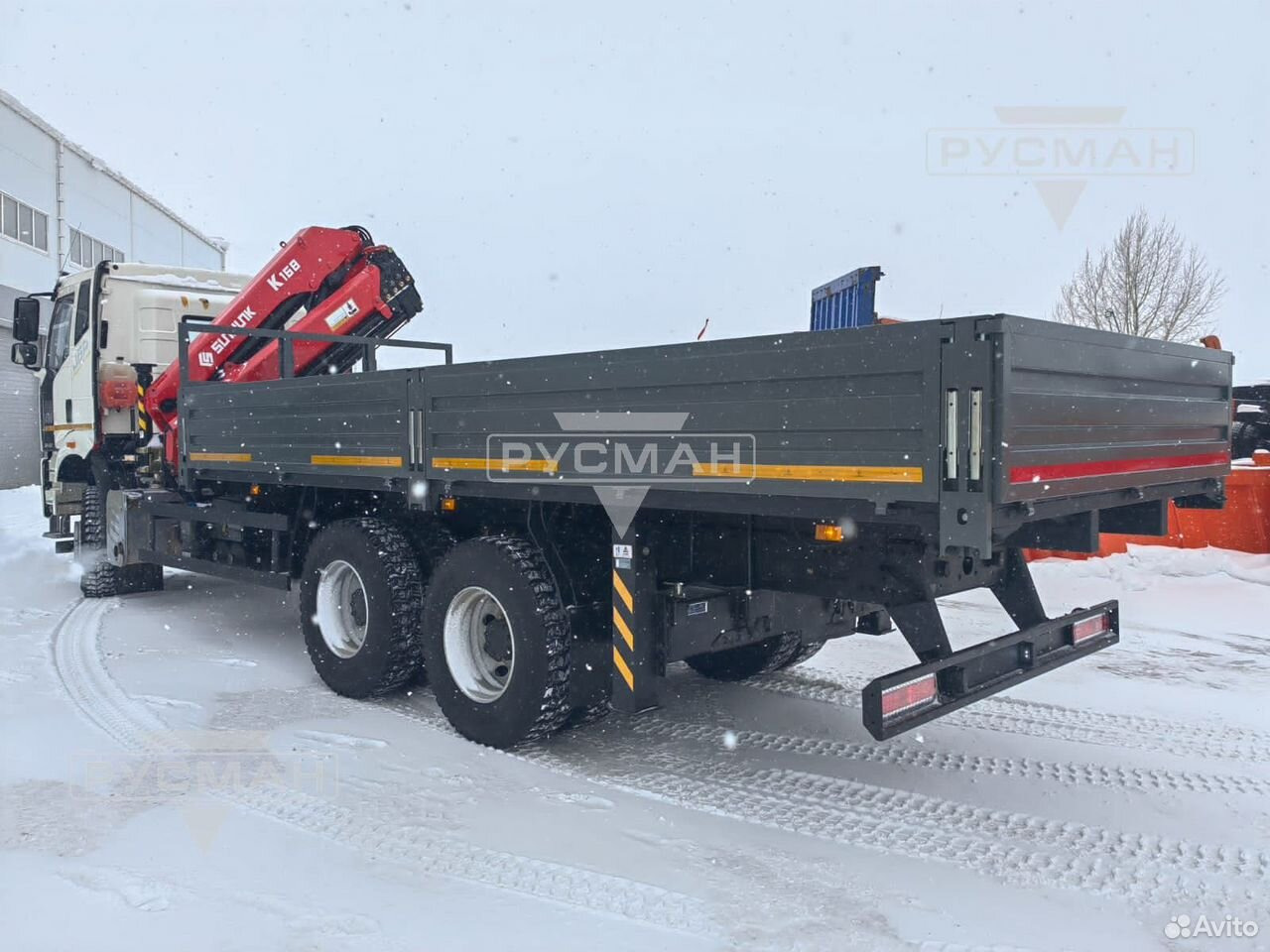 FAW J6 СА3250 - Камион со платформа, Камион со кран: слика 4 FAW J6 СА3250 - Камион со платформа, Камион со кран: слика 4