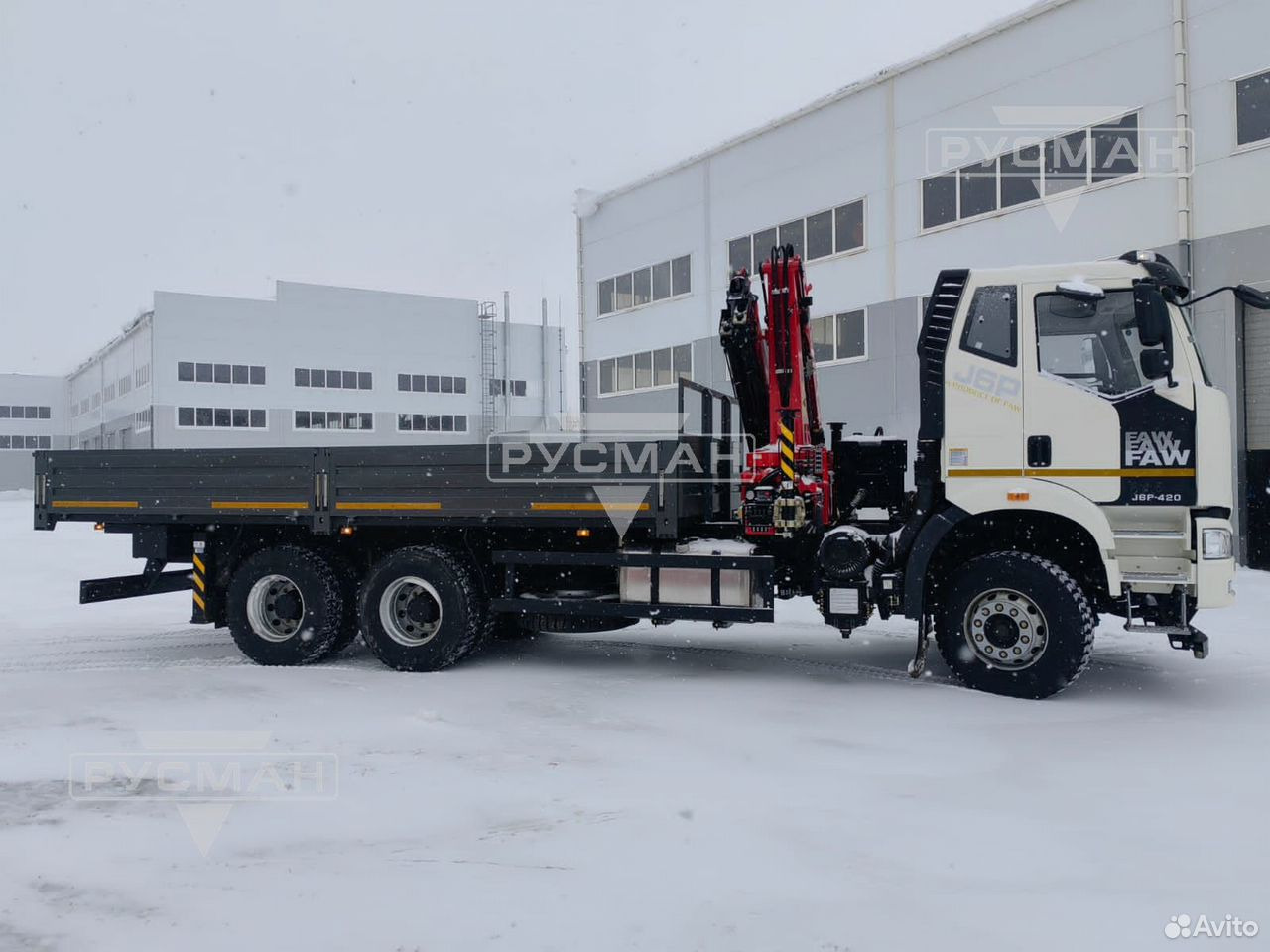 FAW J6 СА3250 - Камион со платформа, Камион со кран: слика 2 FAW J6 СА3250 - Камион со платформа, Камион со кран: слика 2