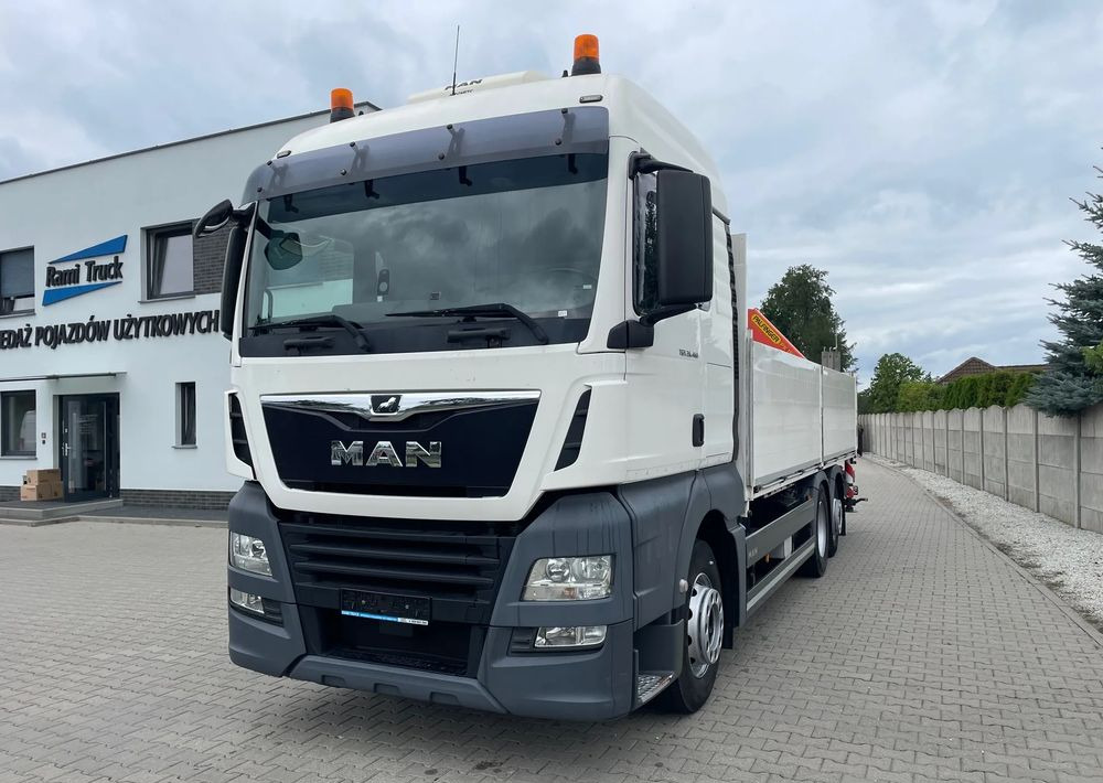 MAN TGX 26.460 HDS, PALFINGER PK 180002-EH, PILOT! - Камион со платформа, Камион со кран: слика 1 MAN TGX 26.460 HDS, PALFINGER PK 180002-EH, PILOT! - Камион со платформа, Камион со кран: слика 1