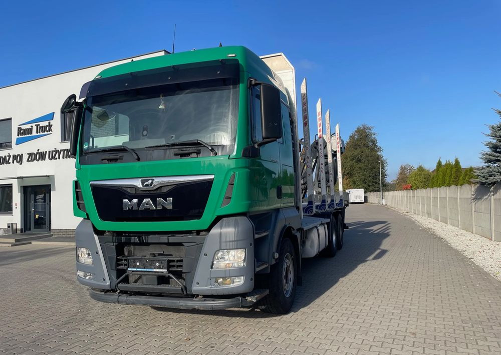 MAN TGX 26.500, 6x4, HDS EPSILOM M12Z, do transportu drewna. - Камион за дрва, Камион со кран: слика 1 MAN TGX 26.500, 6x4, HDS EPSILOM M12Z, do transportu drewna. - Камион за дрва, Камион со кран: слика 1