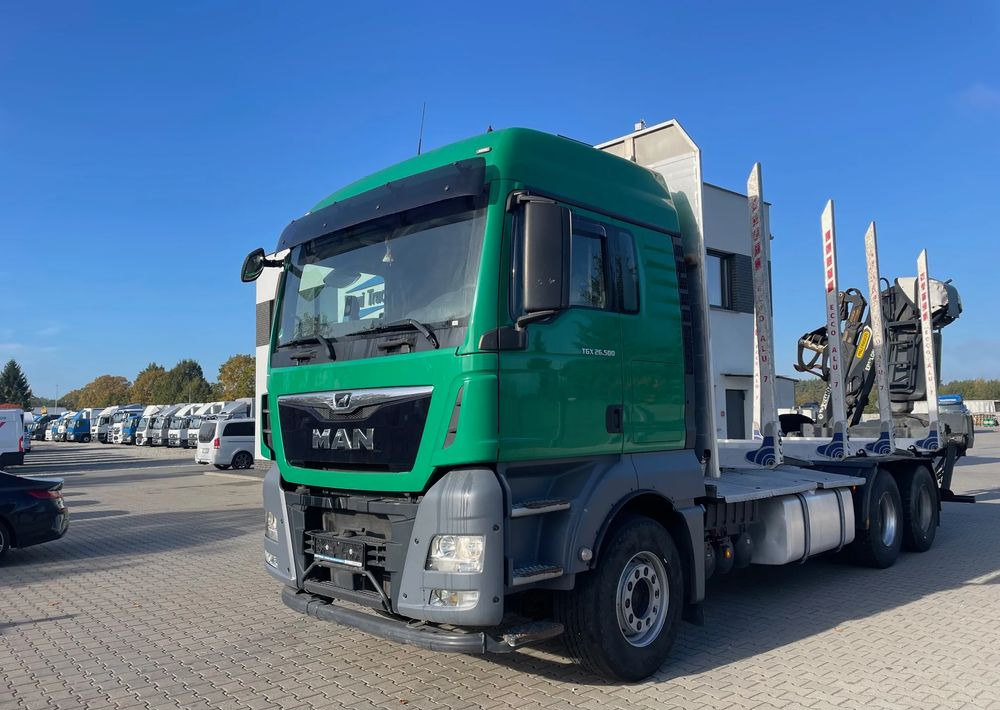 MAN TGX 26.500, 6x4, HDS EPSILOM M12Z, do transportu drewna. - Камион за дрва, Камион со кран: слика 2 MAN TGX 26.500, 6x4, HDS EPSILOM M12Z, do transportu drewna. - Камион за дрва, Камион со кран: слика 2