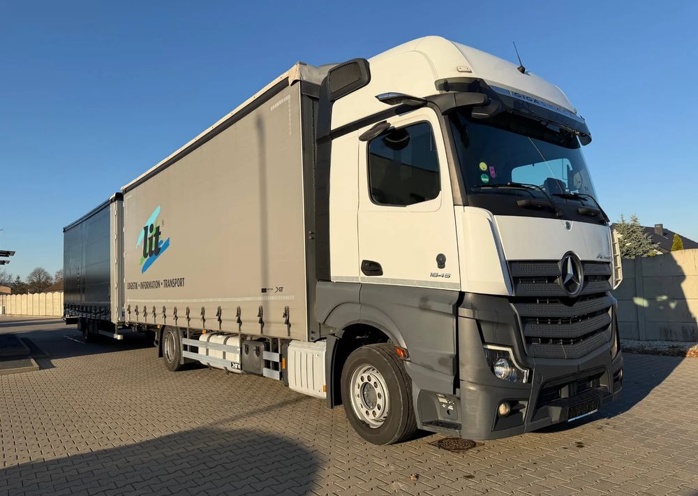Mercedes-Benz ACTROS 1845 Zestaw przestrzenny przejazdowy120m3 - Камион со церада: слика 4 Mercedes-Benz ACTROS 1845 Zestaw przestrzenny przejazdowy120m3 - Камион со церада: слика 4