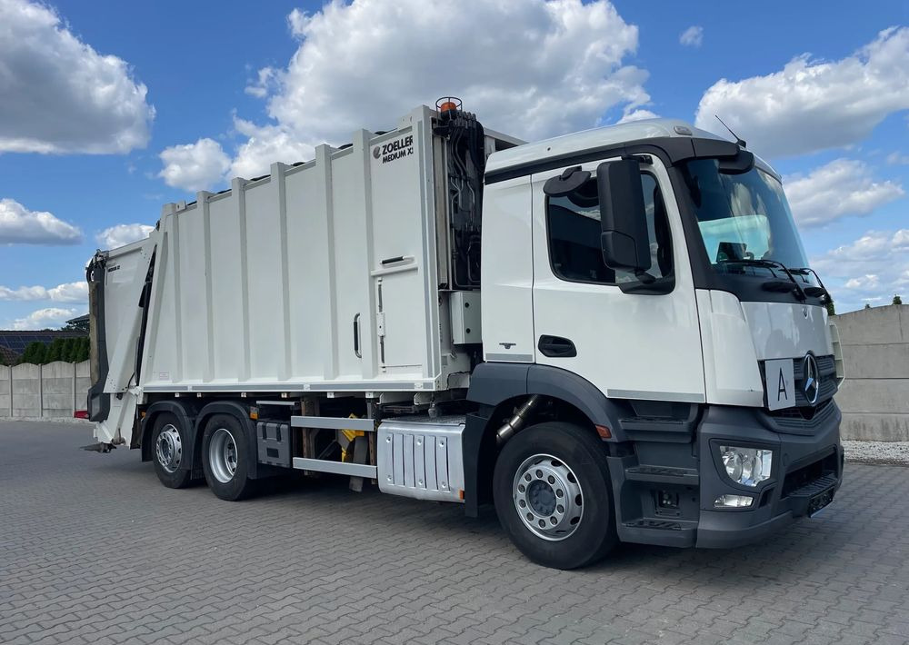 Mercedes-Benz ANTOS 2533, EURO6/ ŚMECIARKA/ ZOLLER/ DELTA - Камион за ѓубре: слика 4 Mercedes-Benz ANTOS 2533, EURO6/ ŚMECIARKA/ ZOLLER/ DELTA - Камион за ѓубре: слика 4