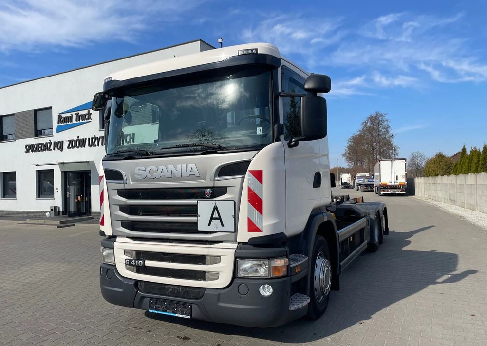 Scania R410 Hakowiec MEILLER RK20 65 - Камион со кука за подигање: слика 2 Scania R410 Hakowiec MEILLER RK20 65 - Камион со кука за подигање: слика 2