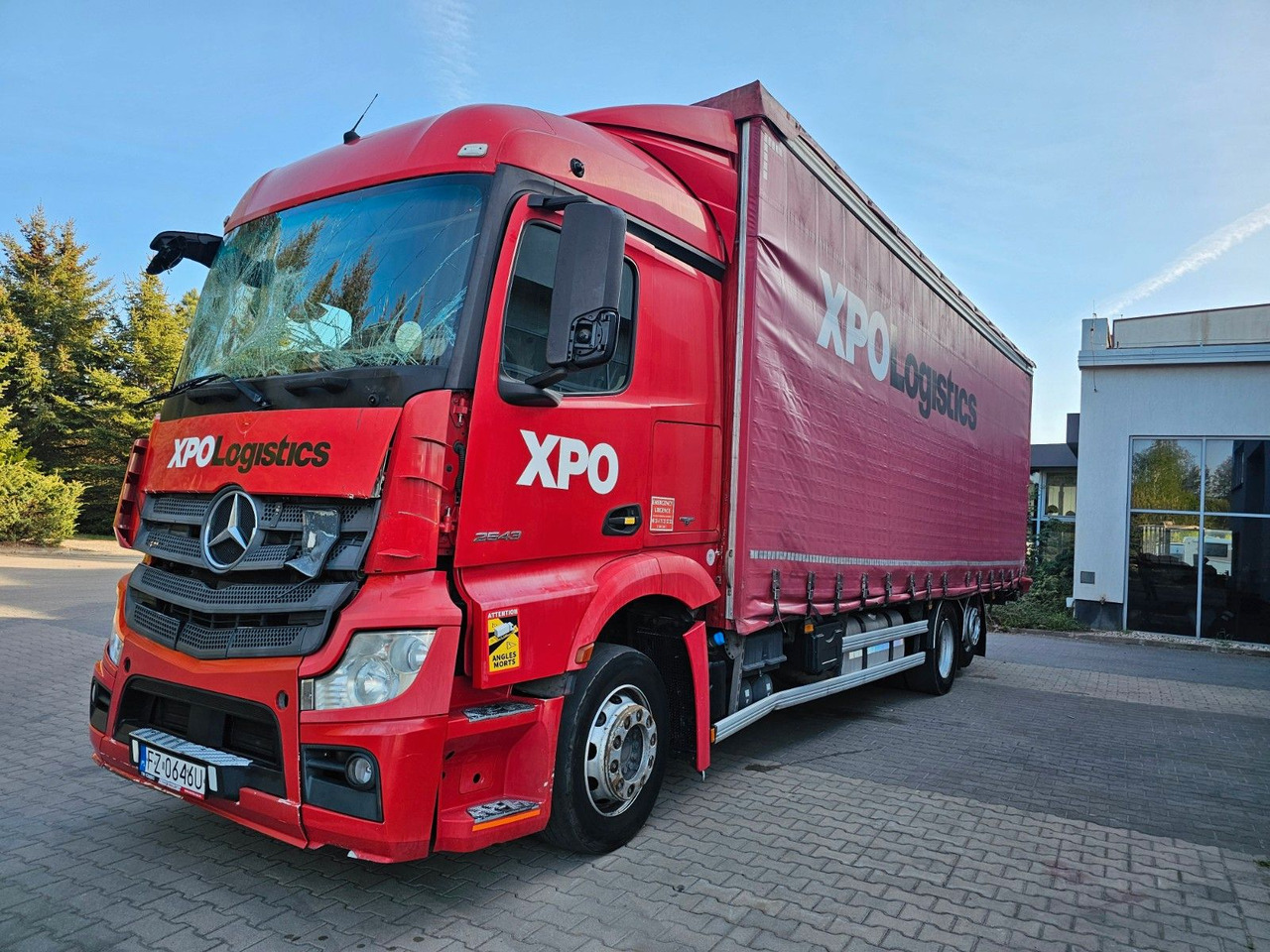 Mercedes-Benz 2543 ACTROS 6x2 JUMBO 8,2 Erhöhtes Dach Edscha - Камион со церада: слика 1 Mercedes-Benz 2543 ACTROS 6x2 JUMBO 8,2 Erhöhtes Dach Edscha - Камион со церада: слика 1