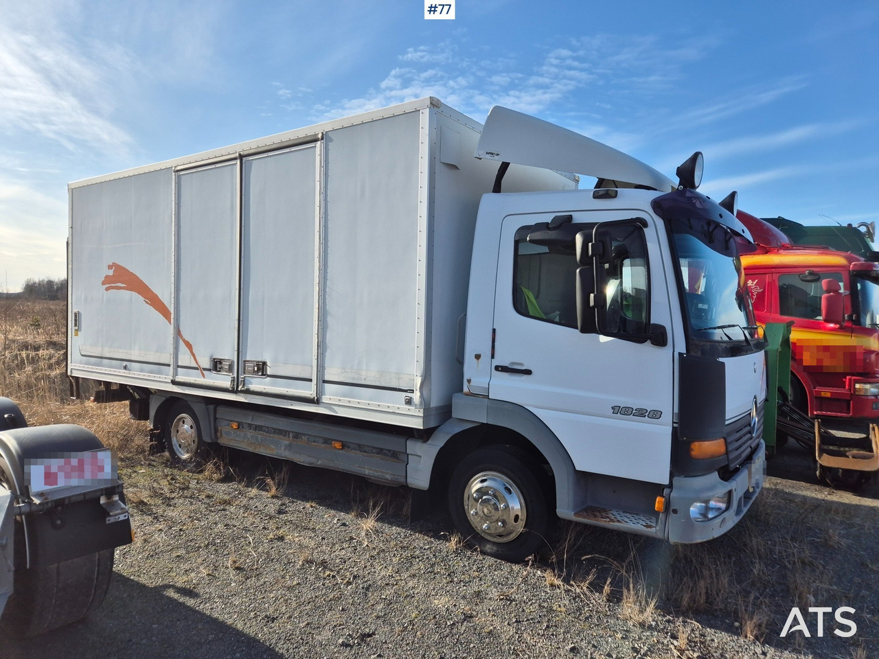 Mercedes-Benz Atego - Камион сандучар: слика 5 Mercedes-Benz Atego - Камион сандучар: слика 5