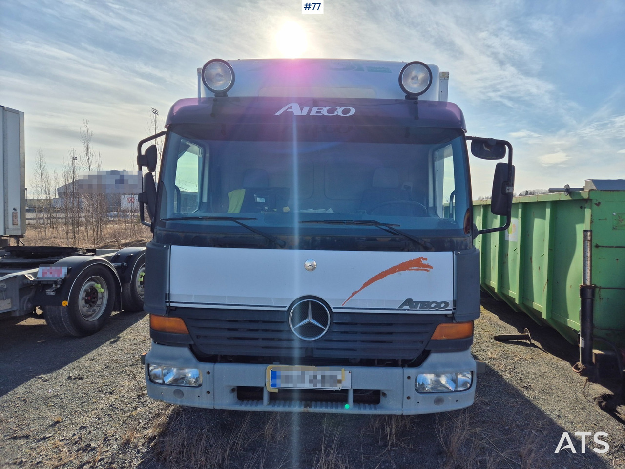 Mercedes-Benz Atego - Камион сандучар: слика 2 Mercedes-Benz Atego - Камион сандучар: слика 2