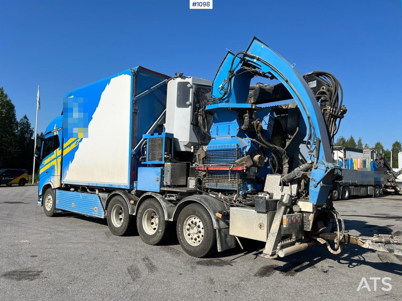 Volvo FH16 8*4 Flishugg - Кршач на дрва: слика 3 Volvo FH16 8*4 Flishugg - Кршач на дрва: слика 3