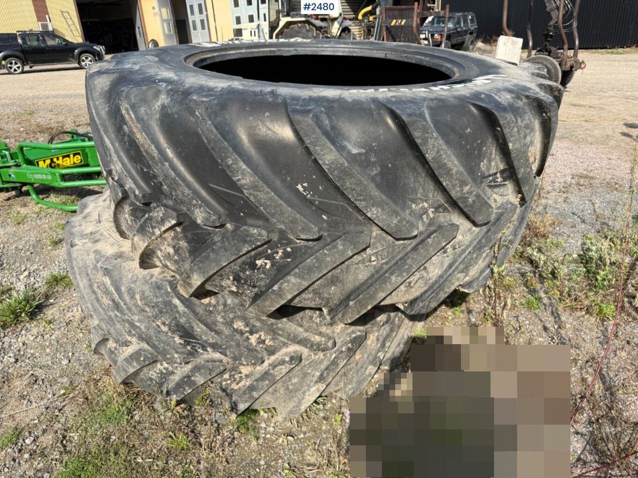 Däck till traktor Michelin fram och bak - Гума за Земјоделска машина: слика 3 Däck till traktor Michelin fram och bak - Гума за Земјоделска машина: слика 3