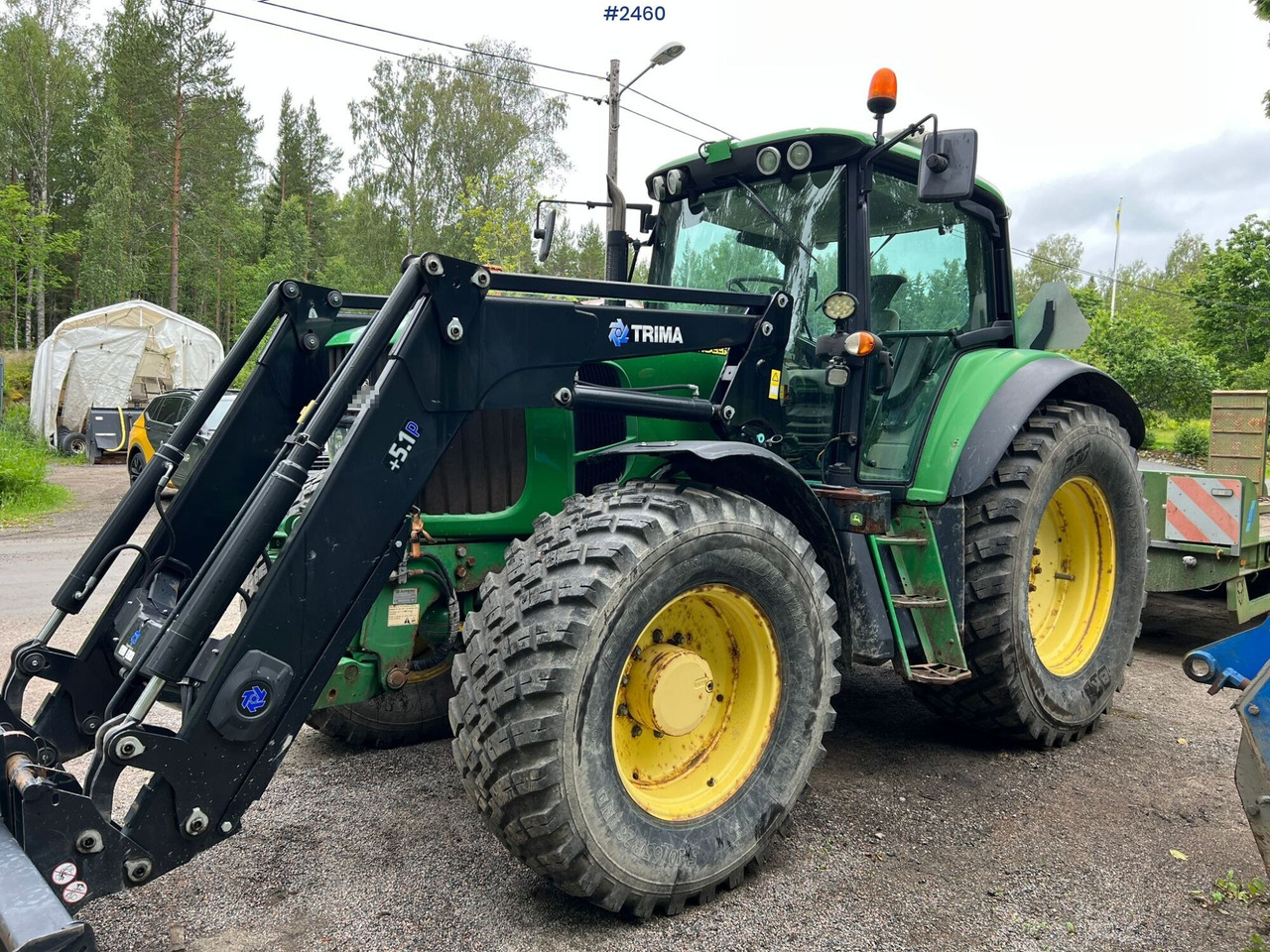 JOHN DEERE 6830 Tractor with implements - Трактор: слика 1 JOHN DEERE 6830 Tractor with implements - Трактор: слика 1