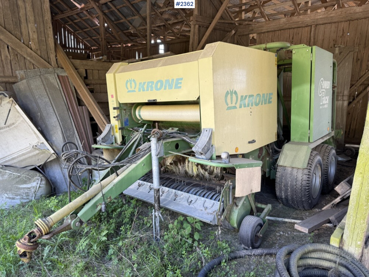 Krone Combi pack Multi-Cut 1250 round baler - Превртувачка опрема: слика 1 Krone Combi pack Multi-Cut 1250 round baler - Превртувачка опрема: слика 1