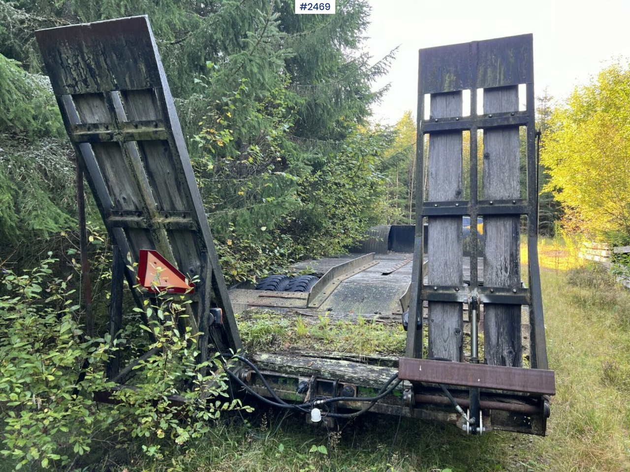 Machine transport with turntable - Приколка за низок утовар: слика 4 Machine transport with turntable - Приколка за низок утовар: слика 4