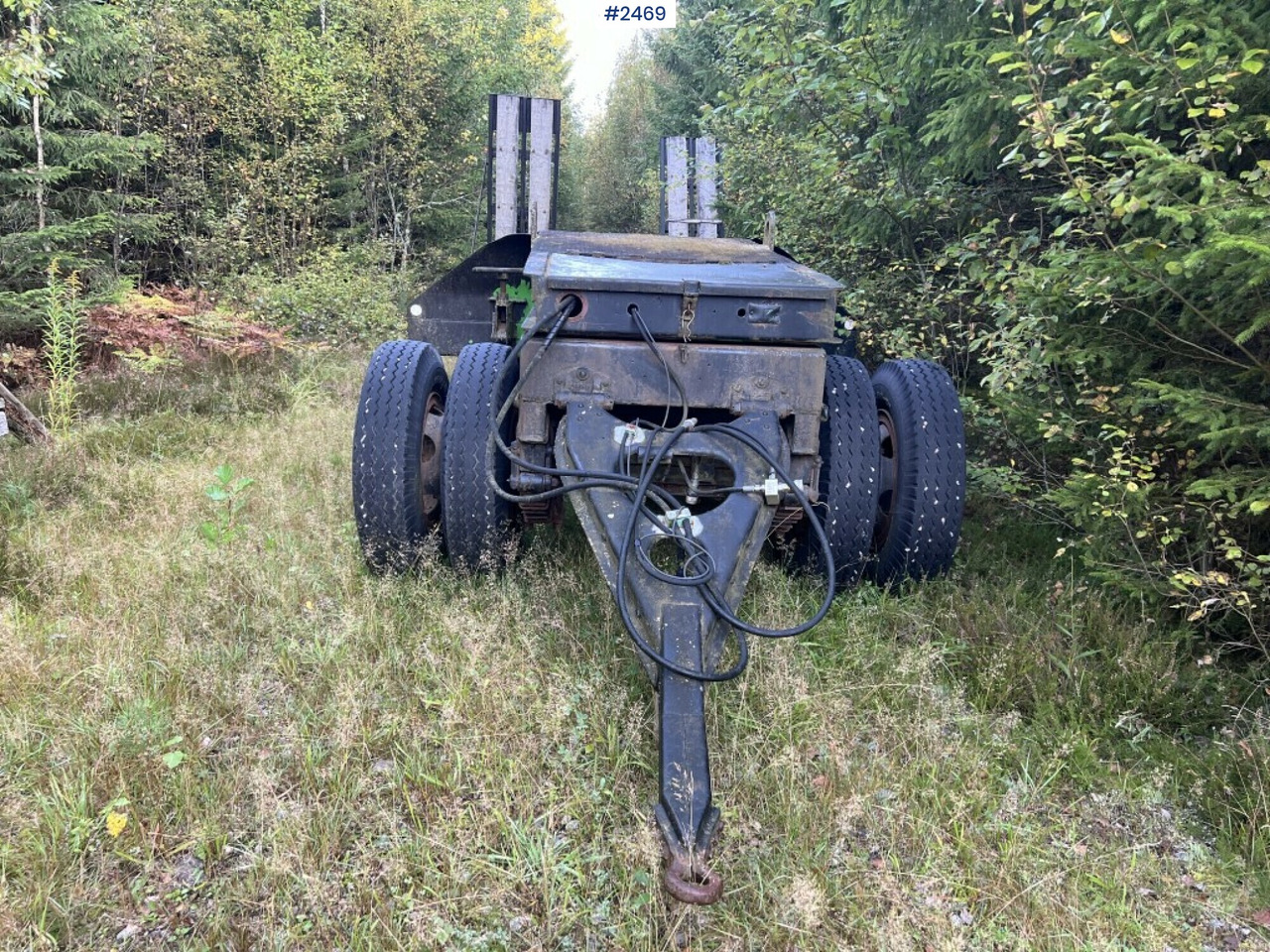 Machine transport with turntable - Приколка за низок утовар: слика 3 Machine transport with turntable - Приколка за низок утовар: слика 3