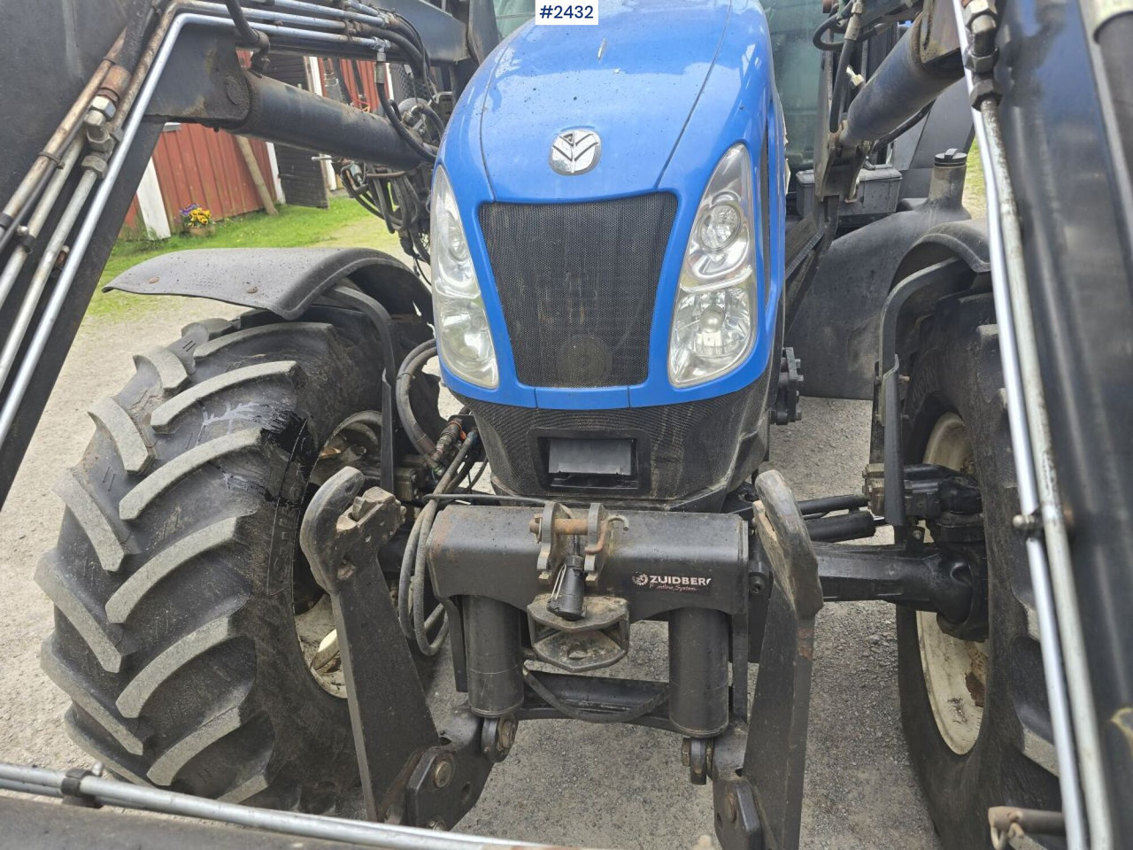 New Holland TS 125A med Frontlastare - Трактор: слика 4 New Holland TS 125A med Frontlastare - Трактор: слика 4