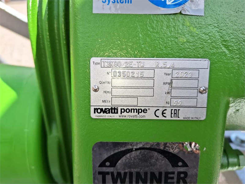 Rovatti T3K80/2E PTO pomp op bok - Распрскувач монтиран на трактор: слика 5 Rovatti T3K80/2E PTO pomp op bok - Распрскувач монтиран на трактор: слика 5