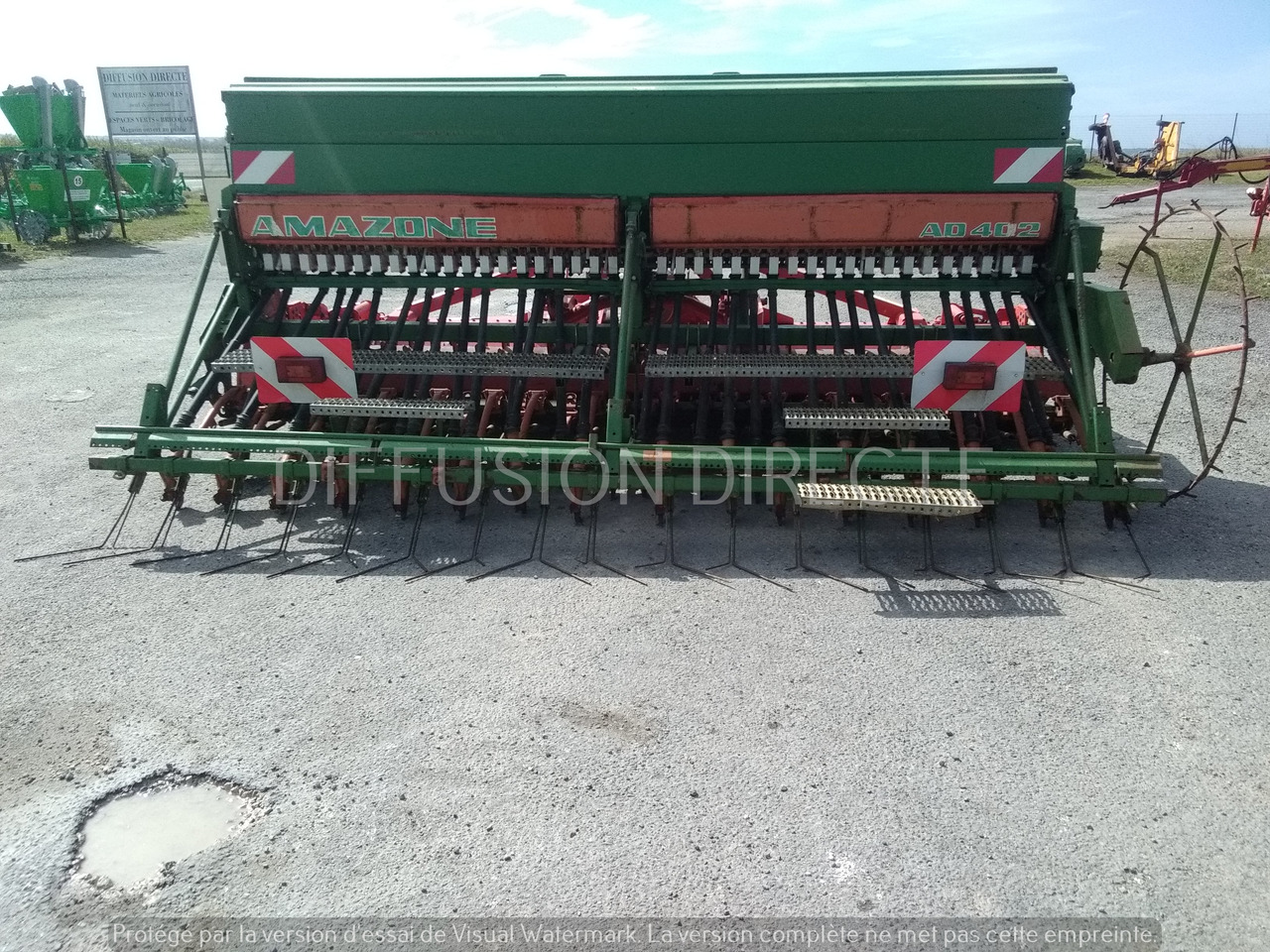 AMAZONE COMBINE DE SEMIS AD 402 - Комбајнска семенска дупчалка: слика 2 AMAZONE COMBINE DE SEMIS AD 402 - Комбајнска семенска дупчалка: слика 2