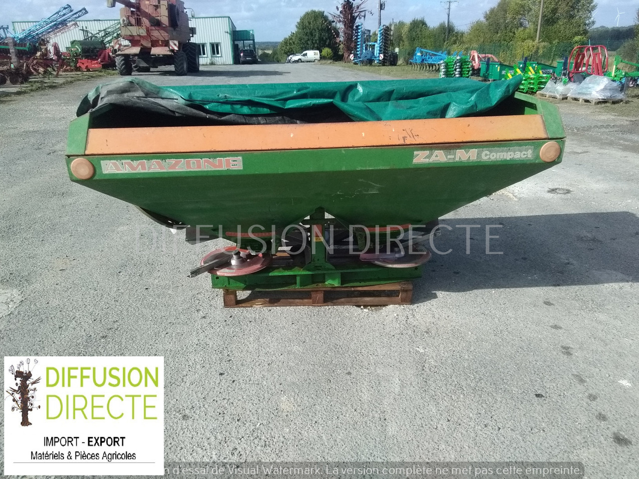 AMAZONE DISTRIBUTEUR D'ENGRAIS ZA-M COMPACT - Распрскувач на вештачко ѓубриво: слика 1 AMAZONE DISTRIBUTEUR D'ENGRAIS ZA-M COMPACT - Распрскувач на вештачко ѓубриво: слика 1