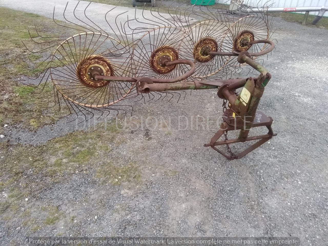 JOHN DEERE ANDAINEUR P 140 - Превртувач и гребло: слика 2 JOHN DEERE ANDAINEUR P 140 - Превртувач и гребло: слика 2