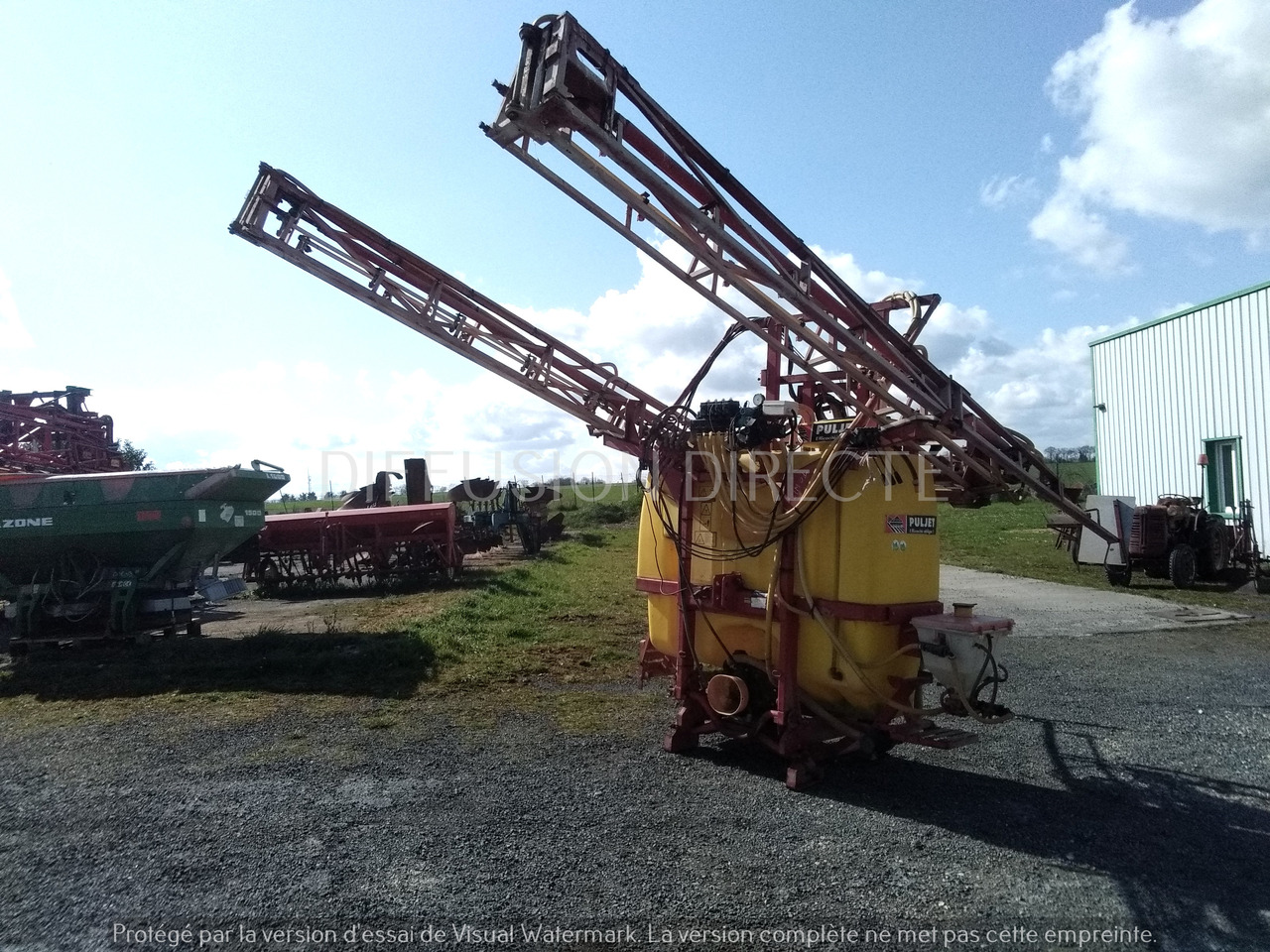 PULJET PULVERISATEUR SPRAYTEC - Распрскувач монтиран на трактор: слика 3 PULJET PULVERISATEUR SPRAYTEC - Распрскувач монтиран на трактор: слика 3