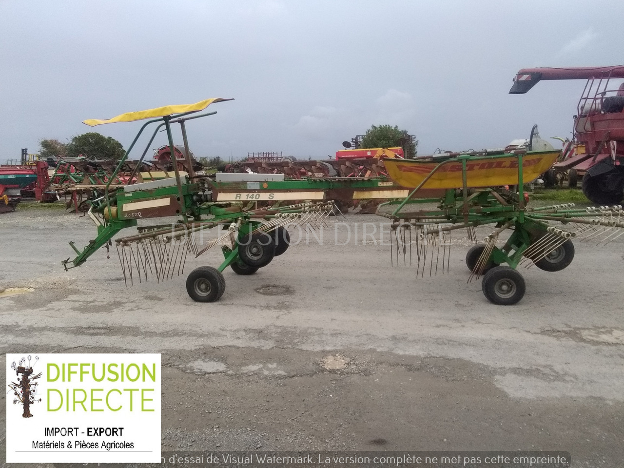 STOLL ANDAINEUR R 1400 S - Превртувач и гребло: слика 1 STOLL ANDAINEUR R 1400 S - Превртувач и гребло: слика 1