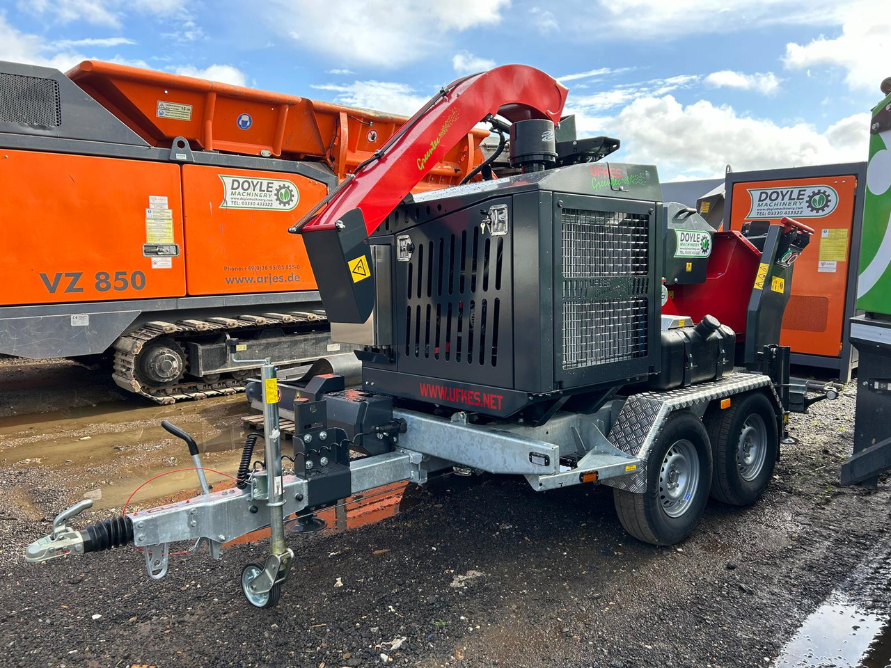 UFKES Greentec Jaguar 40-80 3.5T - Опрема за шумарство, Приколка: слика 1 UFKES Greentec Jaguar 40-80 3.5T - Опрема за шумарство, Приколка: слика 1