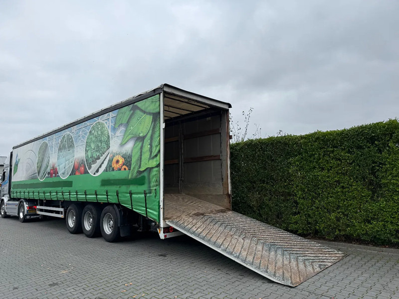 Pacton Tautliner met oprijklep - Полуприколка со церада: слика 1 Pacton Tautliner met oprijklep - Полуприколка со церада: слика 1