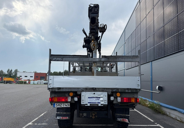 Mercedes-BenzUnimog U5000 + Hiab 099 E-4 - Камион со платформа, Камион со кран: слика 4 Mercedes-BenzUnimog U5000 + Hiab 099 E-4 - Камион со платформа, Камион со кран: слика 4