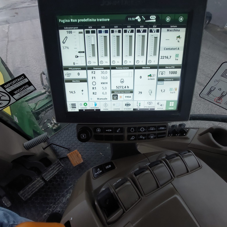 JHON DEERE 8RX 410 - Трактор: слика 2 JHON DEERE 8RX 410 - Трактор: слика 2