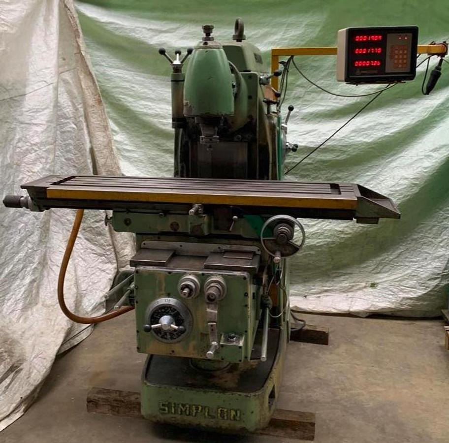 Universalfräsmaschine SIMPLON - Глодалка за метал: слика 4 Universalfräsmaschine SIMPLON - Глодалка за метал: слика 4