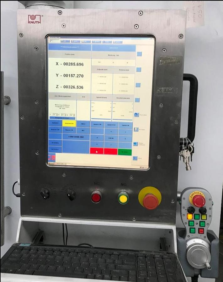 Vertikal-Bearbeitungszentrum KNUTH - Машински центар: слика 5 Vertikal-Bearbeitungszentrum KNUTH - Машински центар: слика 5