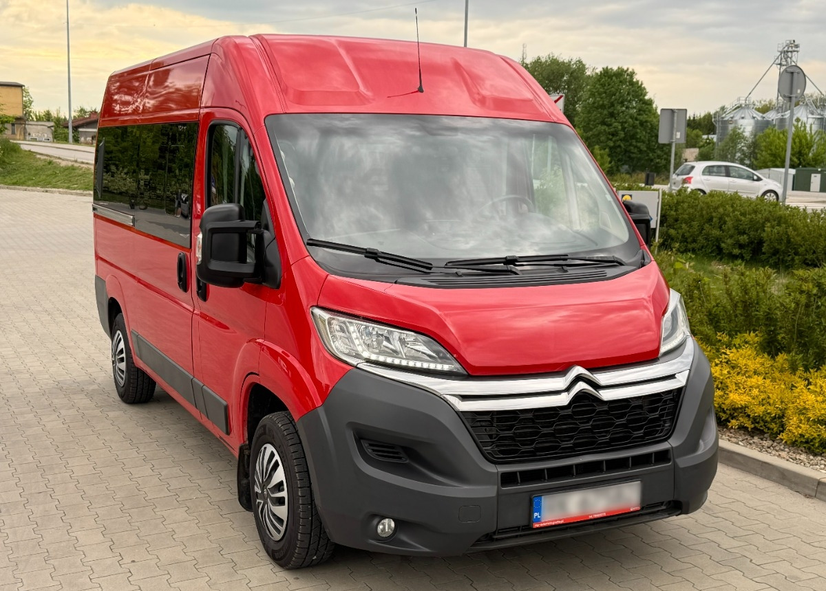 Патничко комбе Citroën Jumper 9 osobowy Nawiewy Tylne LED Wersja osobowa FV23 Zadbany Salon PL: слика 9
