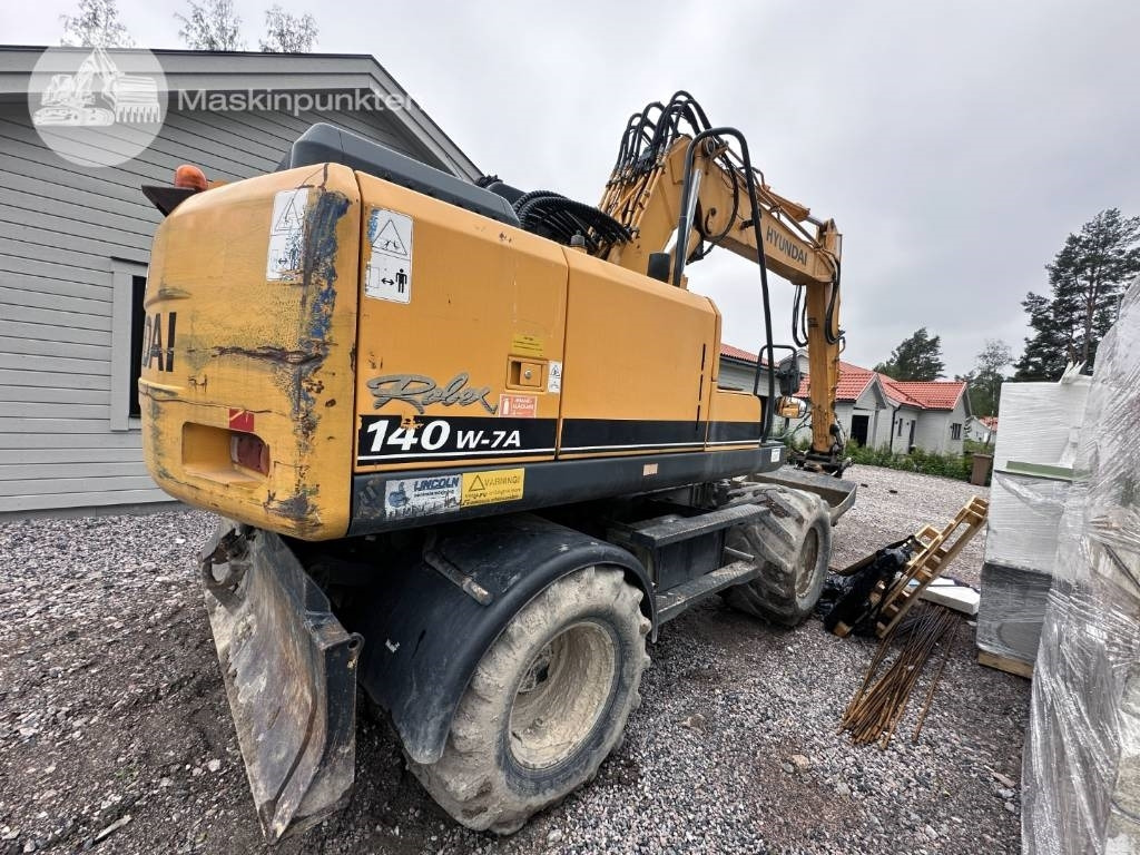 Hyundai Robex 140 W-7 A - Багер на тркала: слика 4 Hyundai Robex 140 W-7 A - Багер на тркала: слика 4