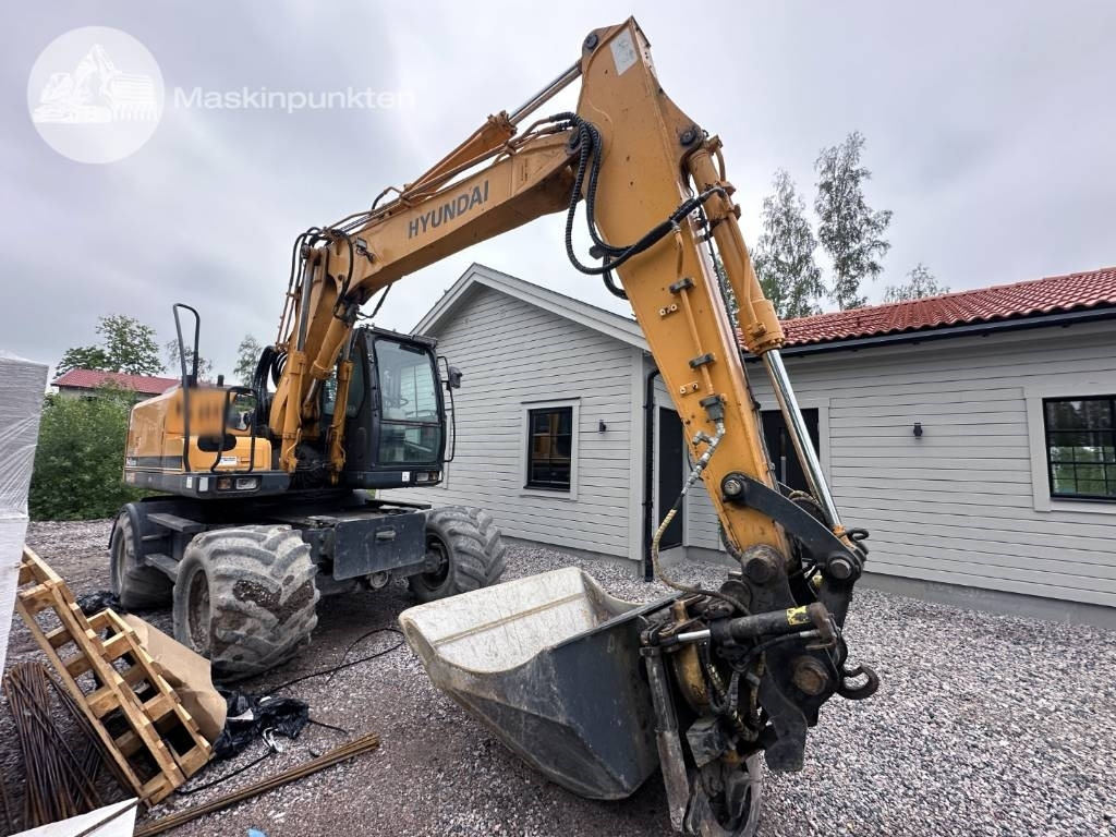 Hyundai Robex 140 W-7 A - Багер на тркала: слика 3 Hyundai Robex 140 W-7 A - Багер на тркала: слика 3