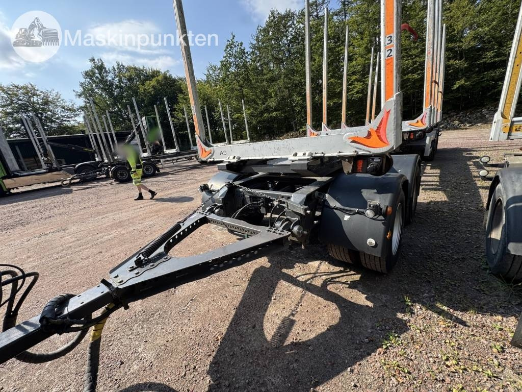 Mjölbysläpet Timmersläp - Приколка за дрва: слика 1 Mjölbysläpet Timmersläp - Приколка за дрва: слика 1