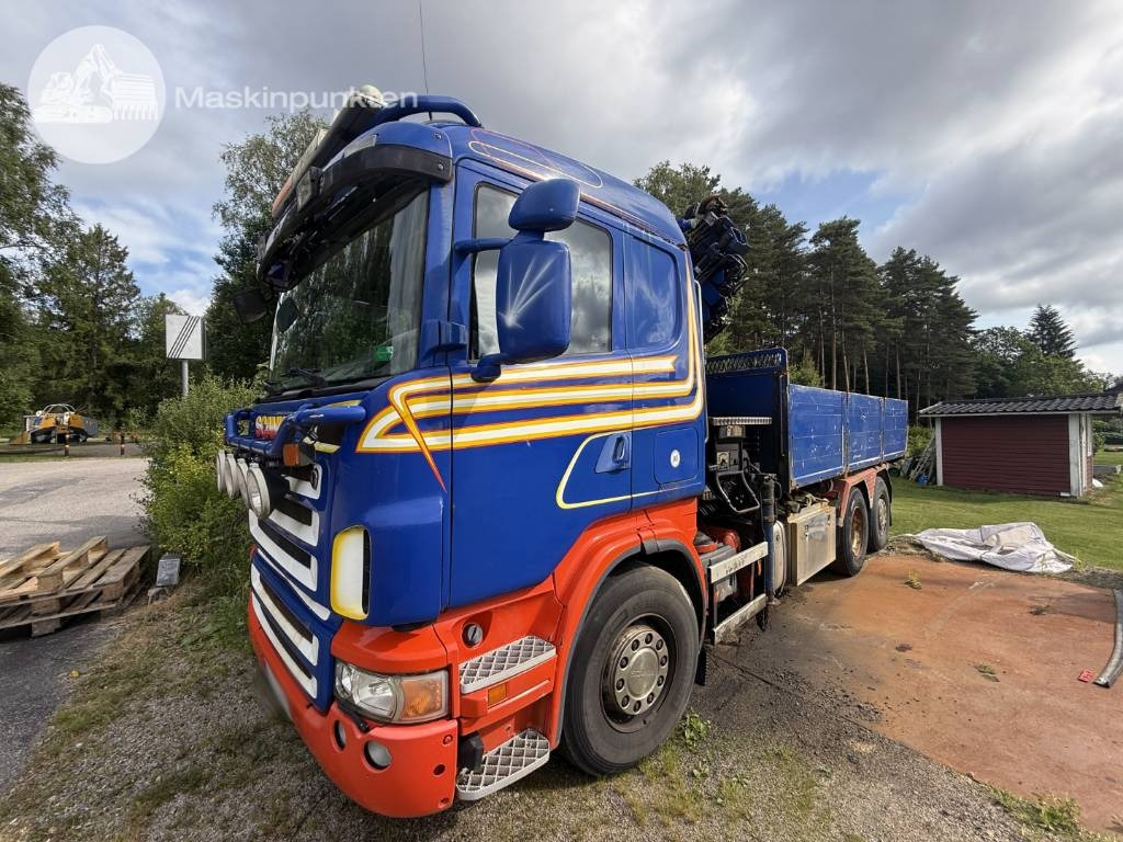 Scania R 420 LB - Камион со кран: слика 1 Scania R 420 LB - Камион со кран: слика 1